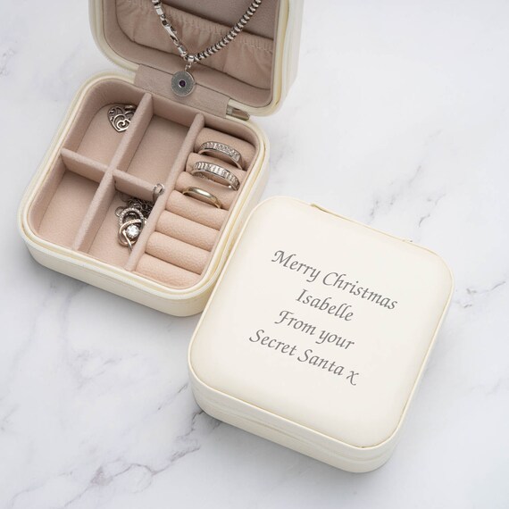 10 Pezzi/Lotto Scatole Portagioie 4x6x2.5cm, Organizzatore da Viaggio, Confezioni per Orecchini, Collane, Anelli, Esposore Regalo con Fiocco e Nastro  36