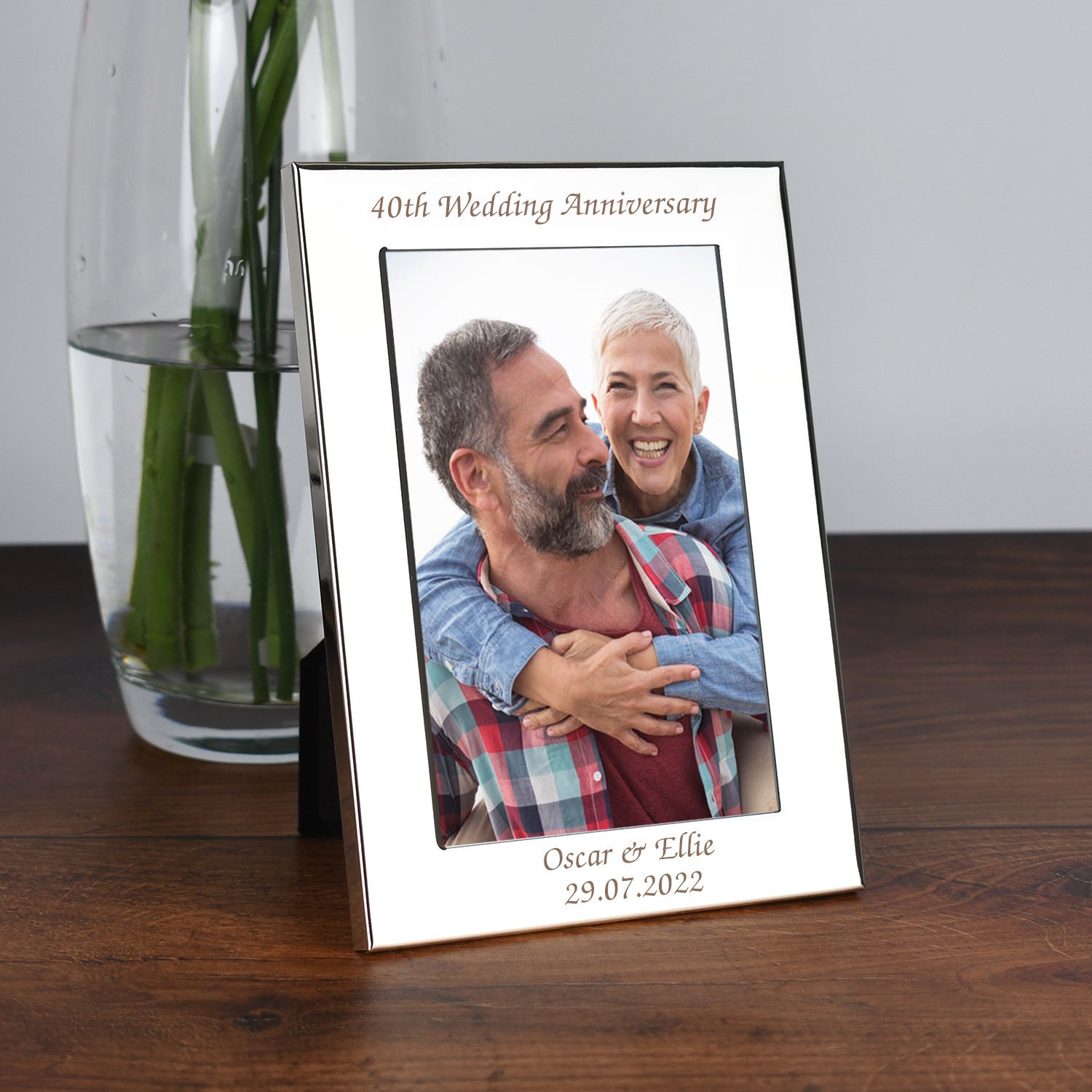 Cornice Per Foto Di Anniversario Buon Anniversario 40 Matrimonio Di Rubino~p114114708
