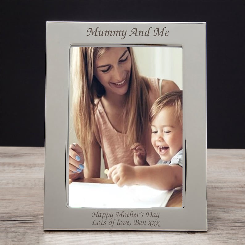 Personalised Mummy /& And Me Photo Frames Gifts Ideas For Mothers Mother/'s Day Mum Presents Christmas From Kids Children Son Daughter