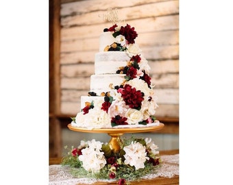 wedding cake stand etsy