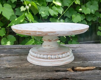 wood cake stand etsy