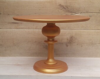 gold cake stand etsy