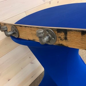 Whiskey Bourbon Barrel Stave Coat Hanger