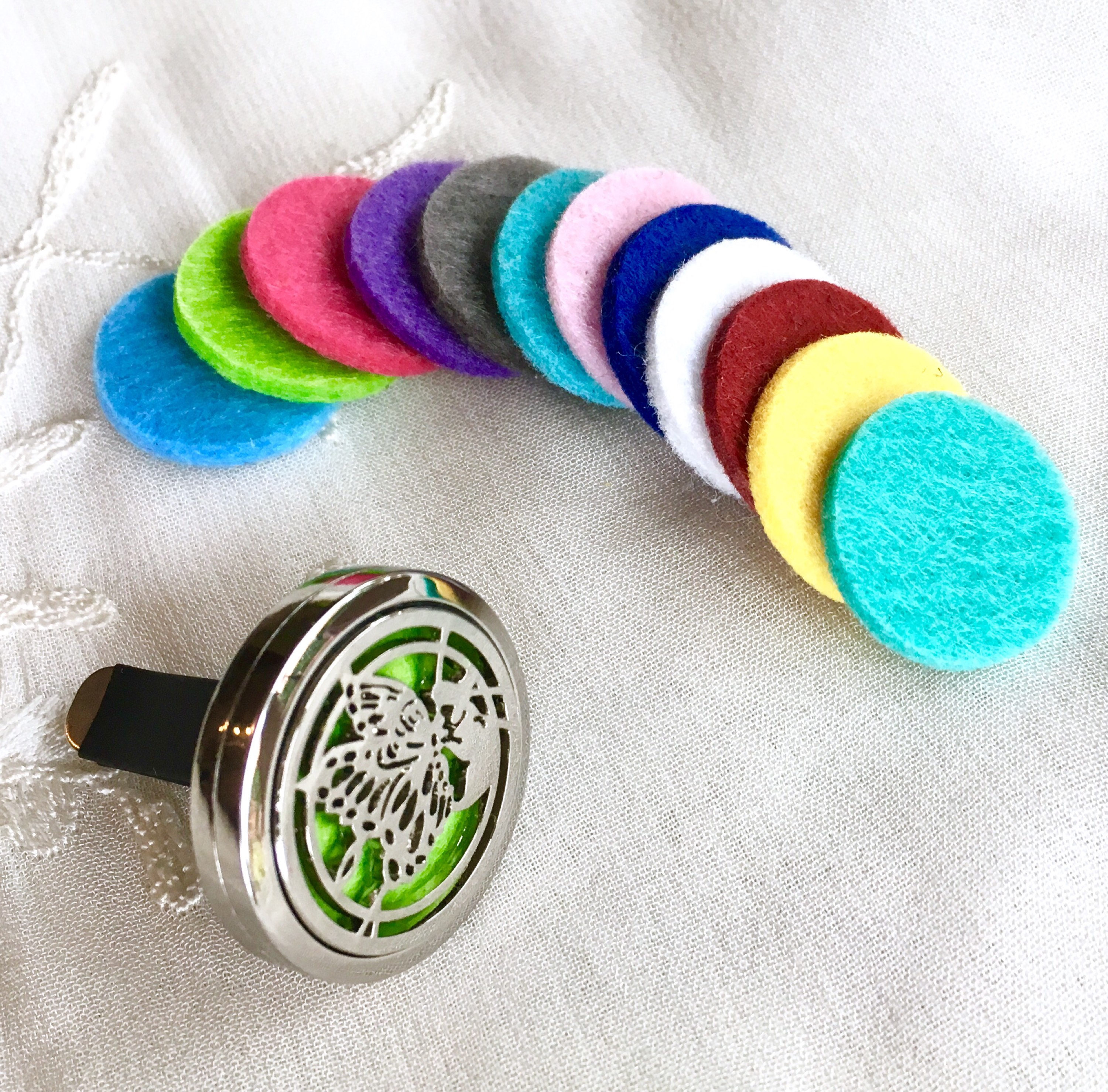Felt Refills Pads for 30mm Diffuser Locket Aromatherapy Oil Etsy