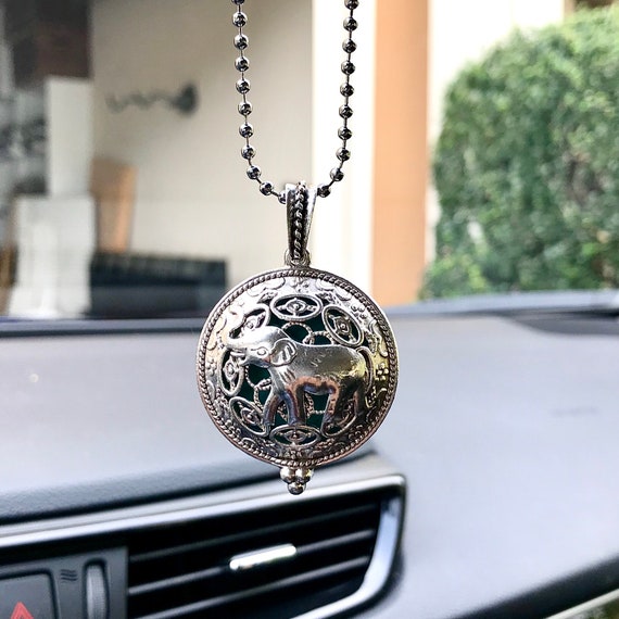 Aromatherapy Car Locket, Essential Oils Elephant Diffuser, Car