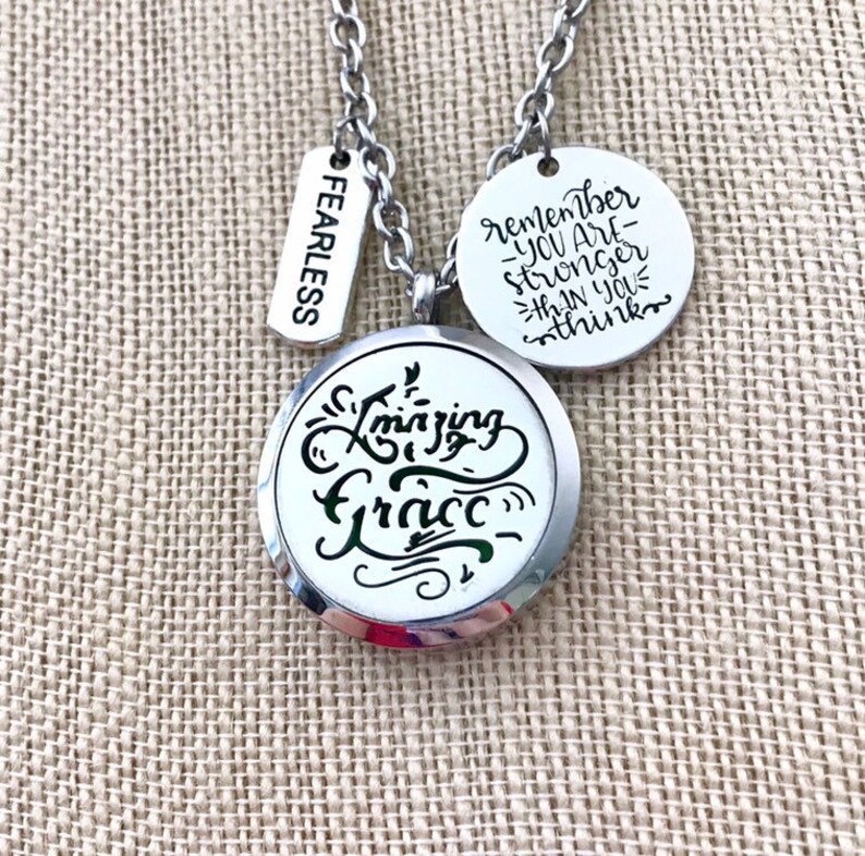 Aromatherapy Necklace Essential Oils Locket Diffuser Etsy