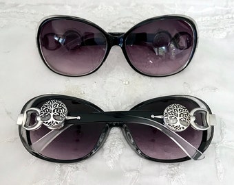 Snap Button Sunglasses Snap Charms Sunglasses Pink Sunglasses