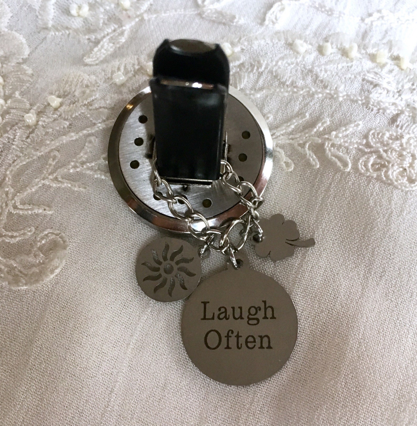 Car Diffuser Locket Aromatherapy Locket Dragonfly Locket Etsy