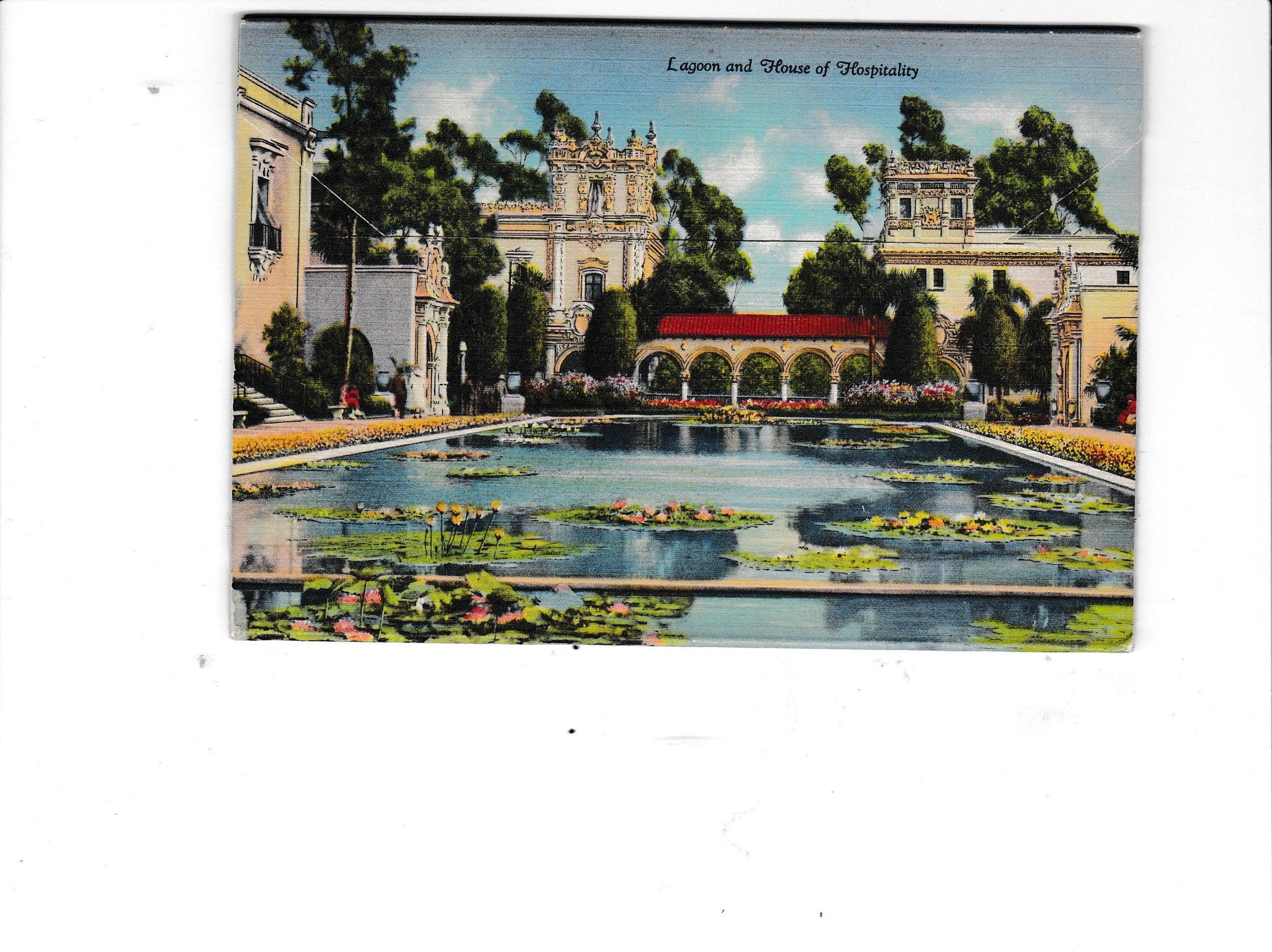 Vintage Balboa Park San Diego California Postcard Booklet Curt Etsy