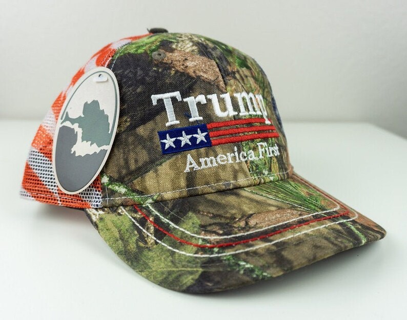 trump mossy oak hat