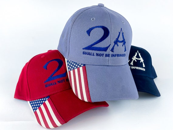 2A Shall Not Be Infringed Flag Bill Cap | 3 Colors to choose from | USA Seller