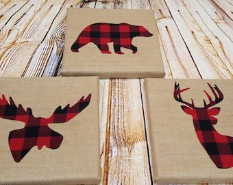 lumberjack nursery decor