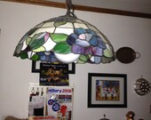 Stained Glass Hanging Lamp