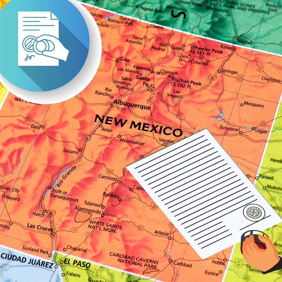 How to A Notary Public in NEW MEXICO Etsy