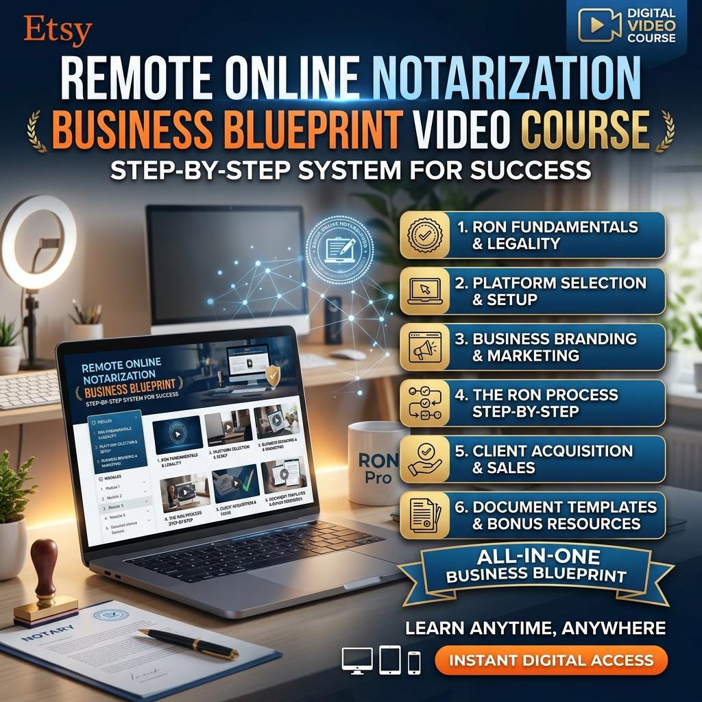 Ron Basic Tutorial RON Notary Complete Tutorial | Platforms, Setup, Marketing & Lead Gen ...