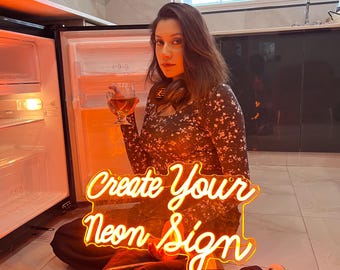 Custom Neon LED Sign, LED Neon Light Sign, Home Decor, Wall Decor, Neon Sign bar, Handmade Neon Sign, Wedding Neon Sign, Christmas Gifts