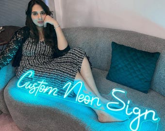 Custom neon sign, neon Sign, LED neon Light Sign, Personalized Gifts, wedding gift, Kids Name Neon Sign, Room Decor, Home decor, Wall Decor