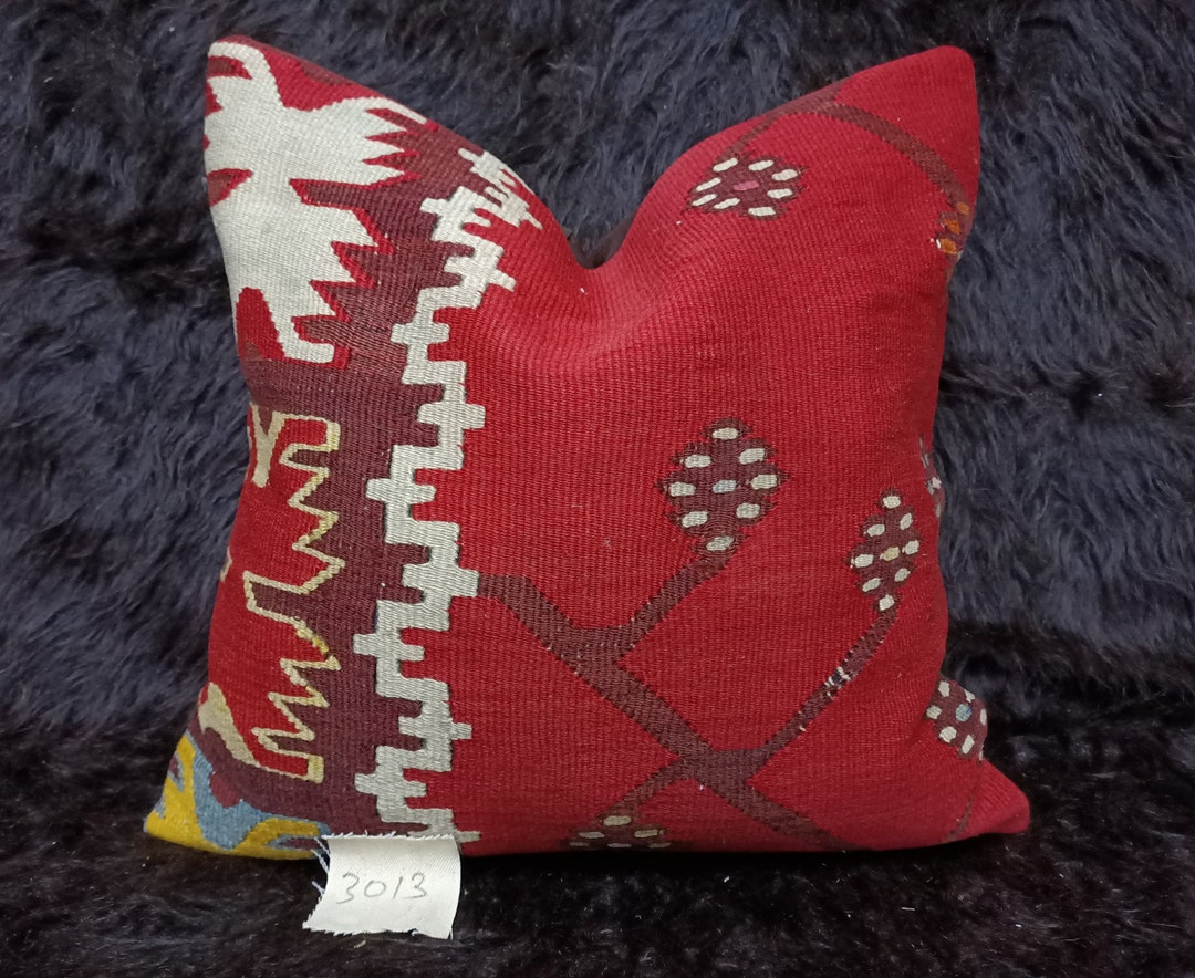 Kilim Pillow 20x20 Inches Anatolian Pillow Etsy