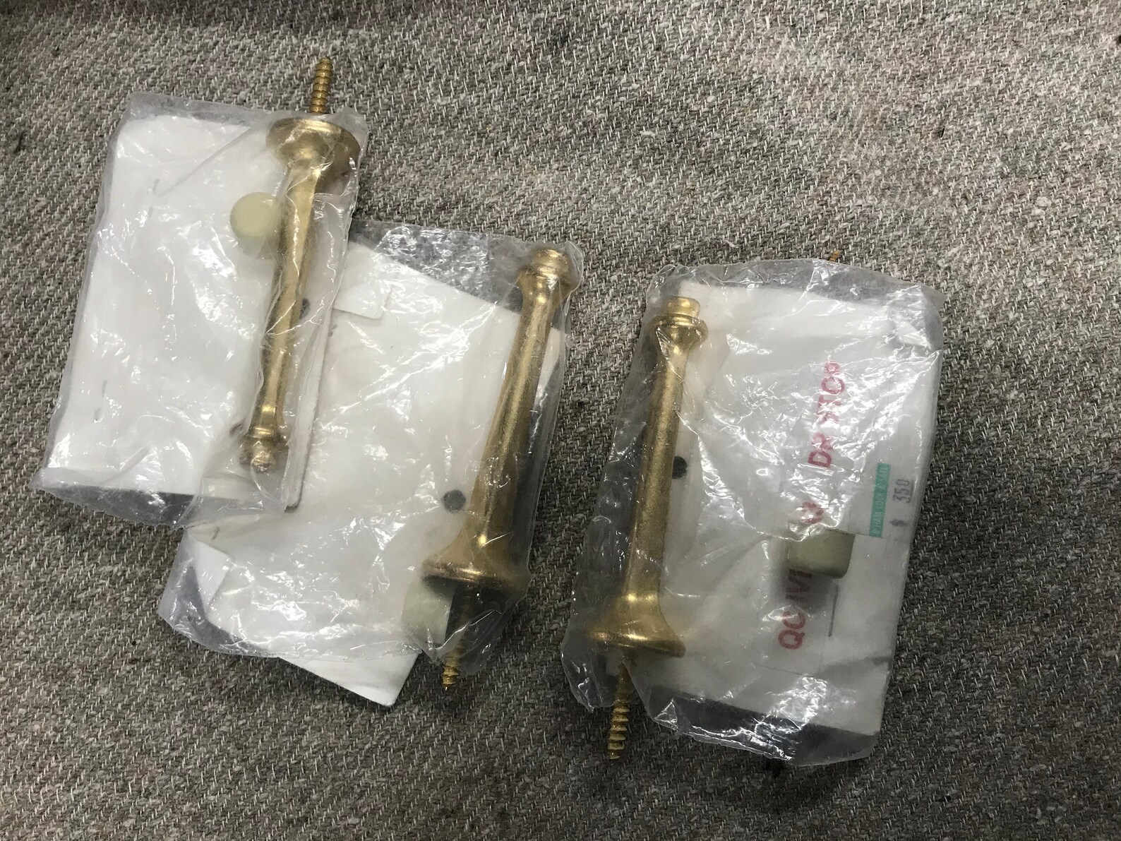 Door Stops Matte Gold Vintage Home Hardware Etsy