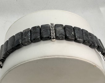 Schwarz Labradorite2 Kundengerechte Perlen Apple-Armband