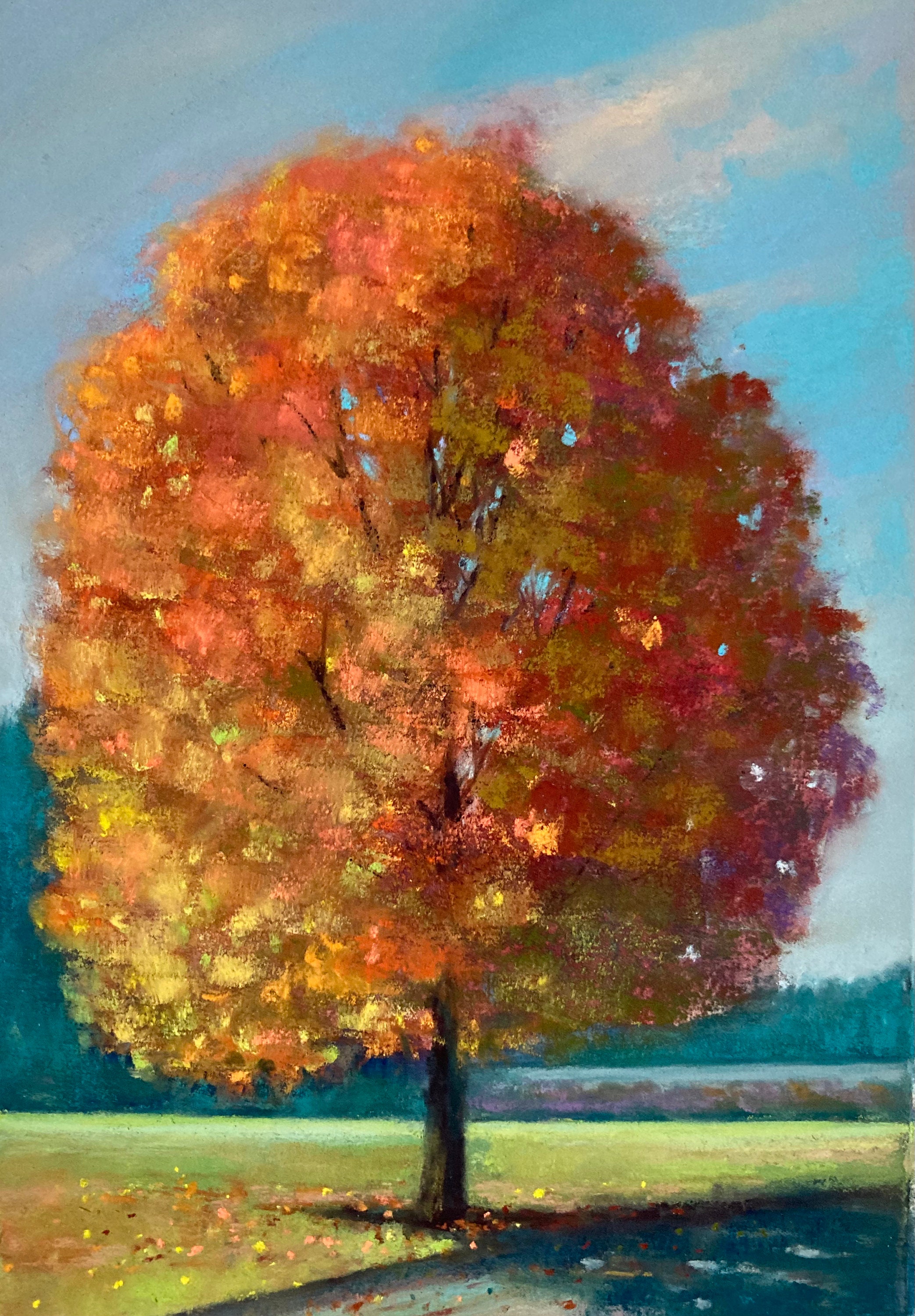 Golden Autumn Tree - Etsy
