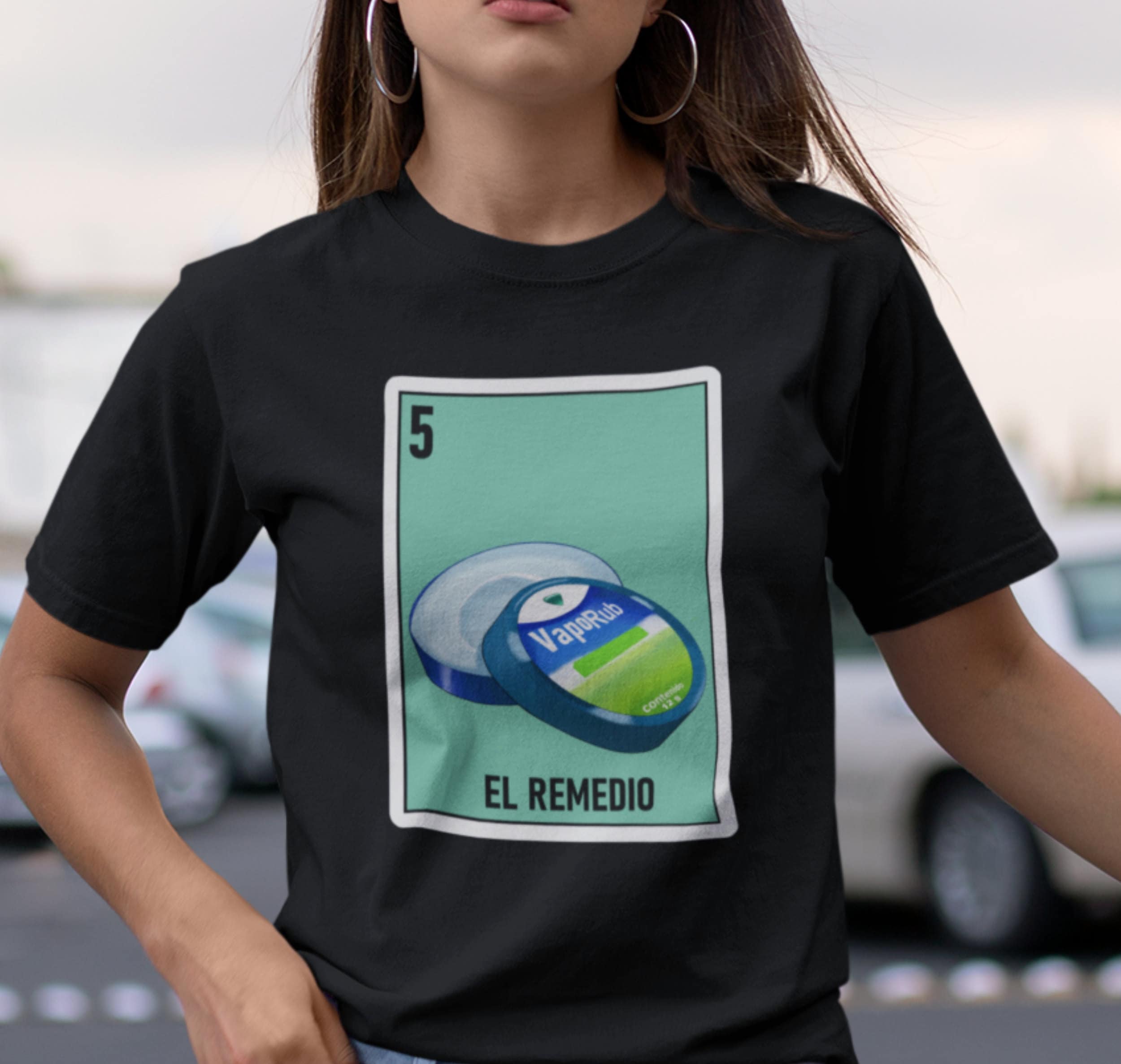 Vaporub Loteria Shirt,funny Loteria Shirt,mexican Snacks,spanish
