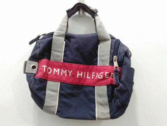 tommy hilfiger vintage duffle bag
