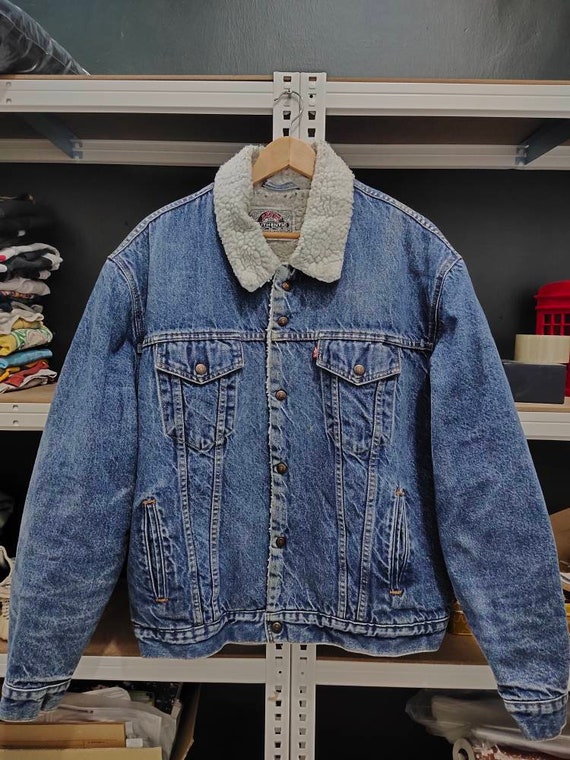 Vintage Levi's Sherpa Jacket Shearling 