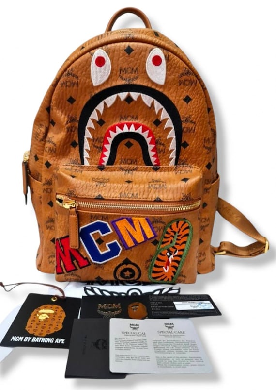 bape backpack shark