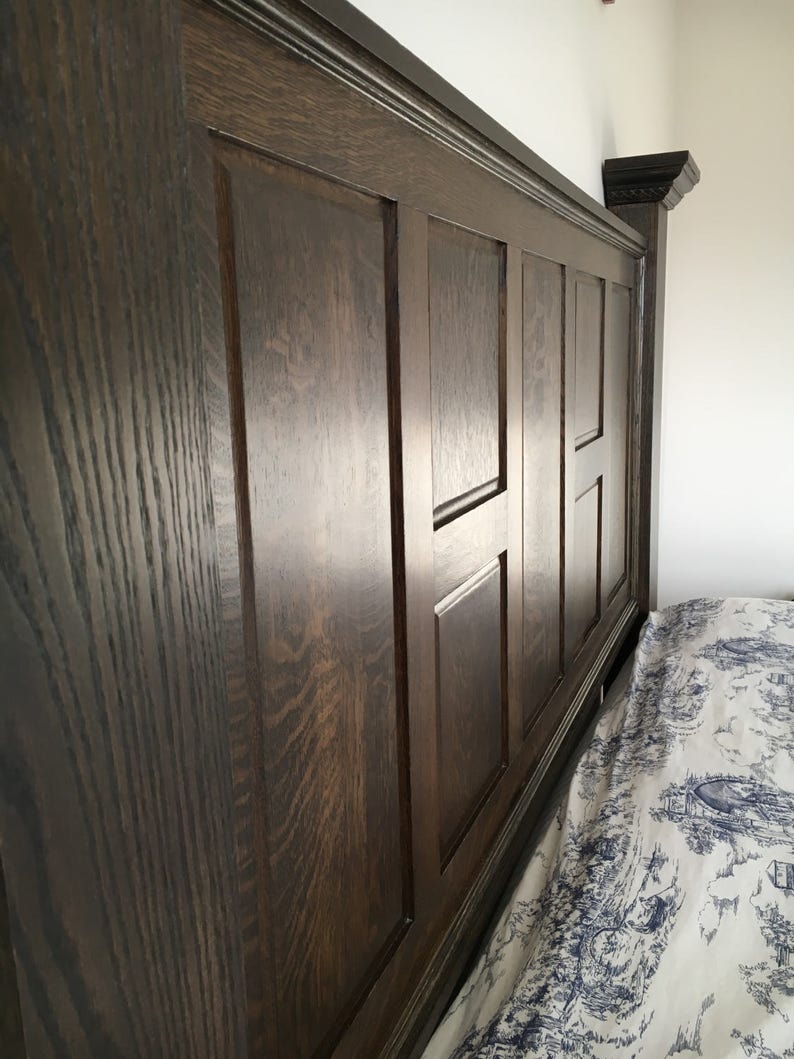 Salvaged Door Custom Wood Headboard