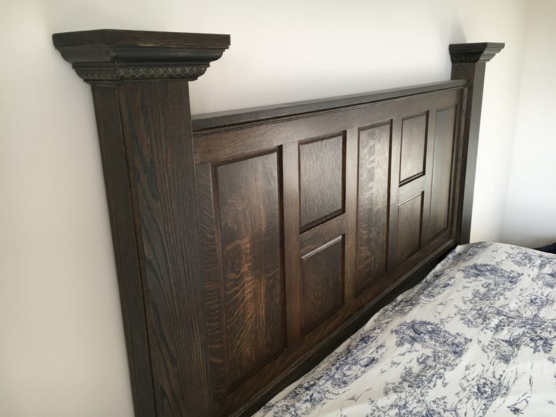 Salvaged Door Custom Wood Headboard
