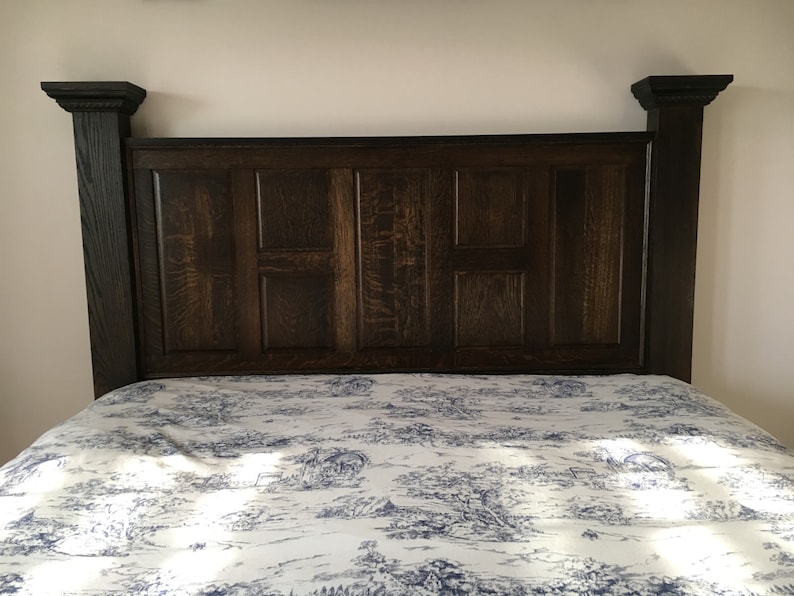 Salvaged Door Custom Wood Headboard