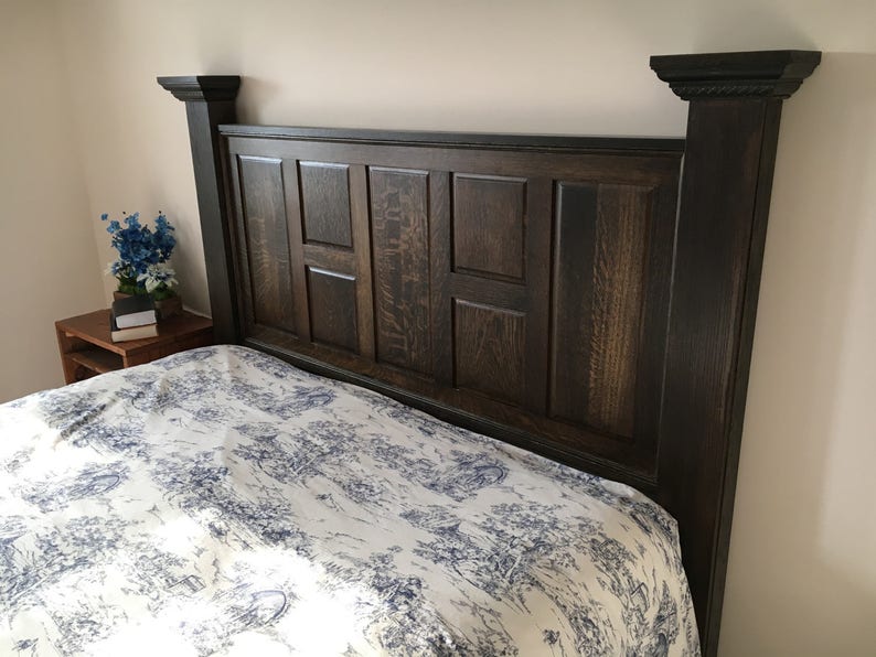 Salvaged Door Custom Wood Headboard