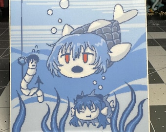 Neon Genesis Evan-GILL-ion Sticker