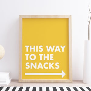 Funny Quote Print | Kitchen Wall Art | Poster | Home Print | Summer | Gallery Wall