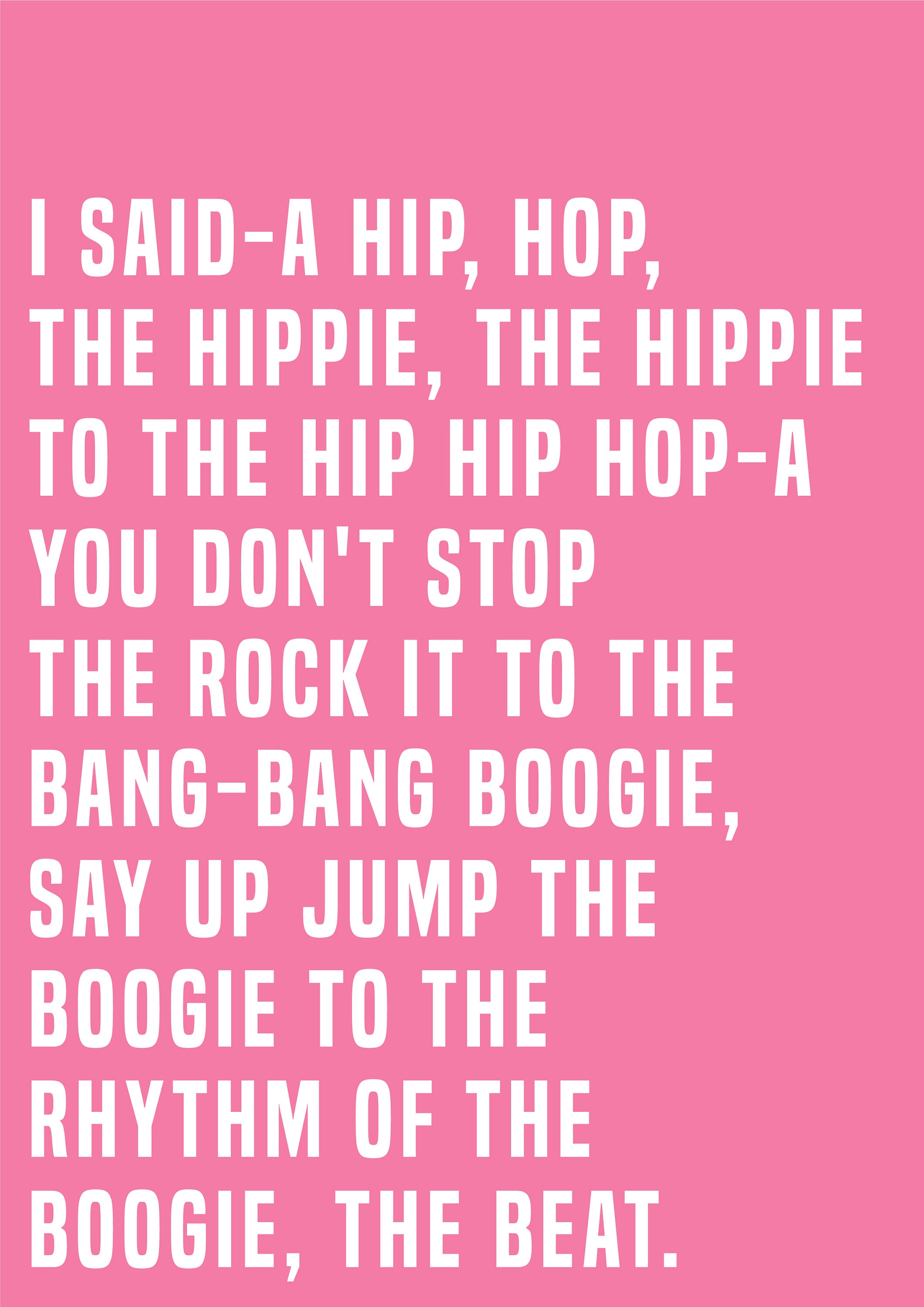Rappers Delight Song Lyrics Print Hip Hop Lyrics Bold Print Etsy rappers-delight-song-lyrics-print-hip-hop-lyrics-bold-print-etsy