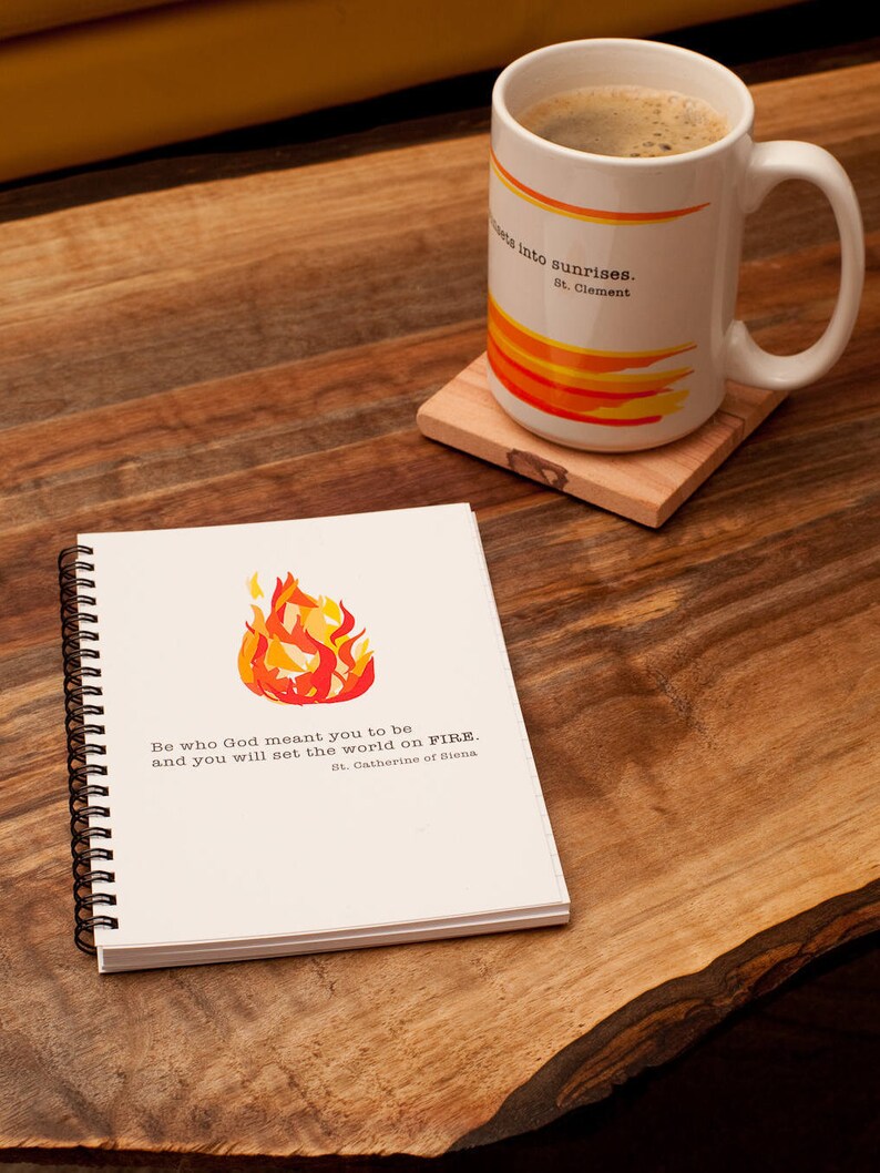 Be Who God Meant, Spiral Notebook, Spiritual Journal, Inspirational