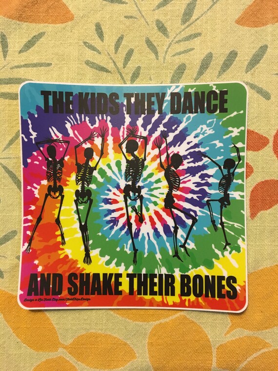 Grateful Dead Throwin/' Stones Sticker Decal