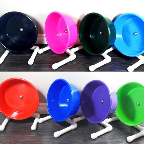 Sonic Wheel ultra-quiet exercise wheel for hedghog, Syrian hamster and other small pets.