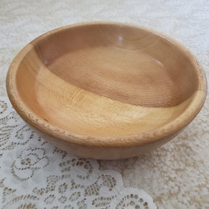 Quilted Maple Bowl
