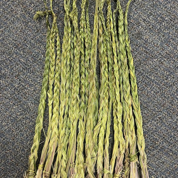 Sweetgrass Braids 22"-24" long