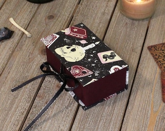 Tarot Card Box: Witchcraft Altar Storage, Divination Tools, Oracle Deck