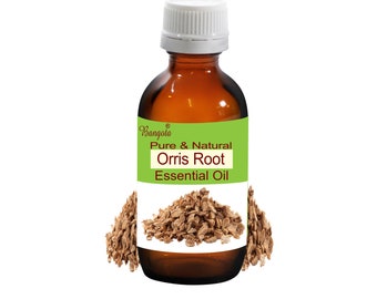 Orris Root Pure & Natural Essential Oil Iris germanica by Bangota (5ml to 100ml Glass Bottle and 250ml to 1000ml Aluminium Bottle)