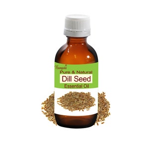 Dill Seed Pure & Natural Essential Oil Anethum graveolens by Bangota (5ml to 100ml Glass Bottle and 250ml to 1000ml Aluminium Bottle)