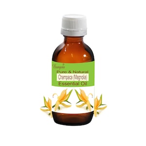Champaca (Magnolia) Pure Natural Essential Oil Magnolia champaca by Bangota ( 5ml to 100ml Glass Bottle & 250ml to 1000ml Aluminium Bottle)
