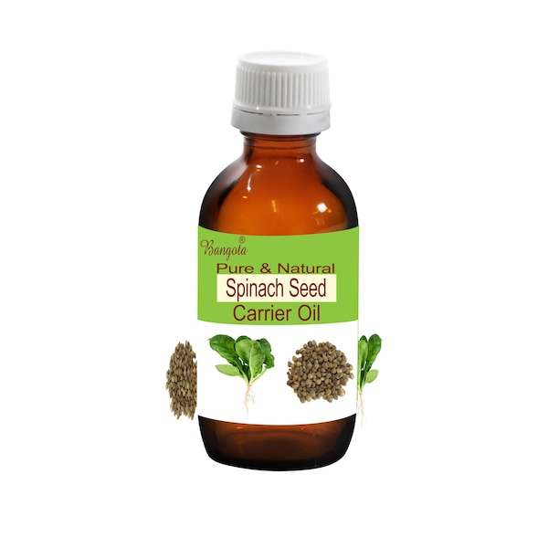 Spinatsamen Pure & Natürliches Trägeröl Spinacia oleracea von Bangota (5ml bis 100ml Glasflasche und 250ml bis 1000ml Aluminiumflasche)