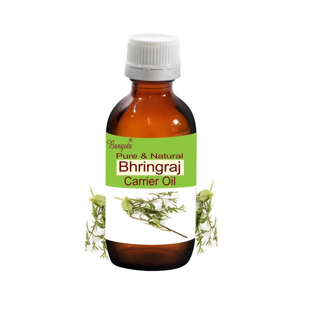 Bhringraj Pure & Natural Carrier Oil Cold Pressed Eclipta Alba by