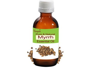 Myrrh Pure & Natural Essential Oil Commiphora myrrha by Bangota (5ml to 100ml Glass Bottle and 250ml to 1000ml Aluminium Bottle