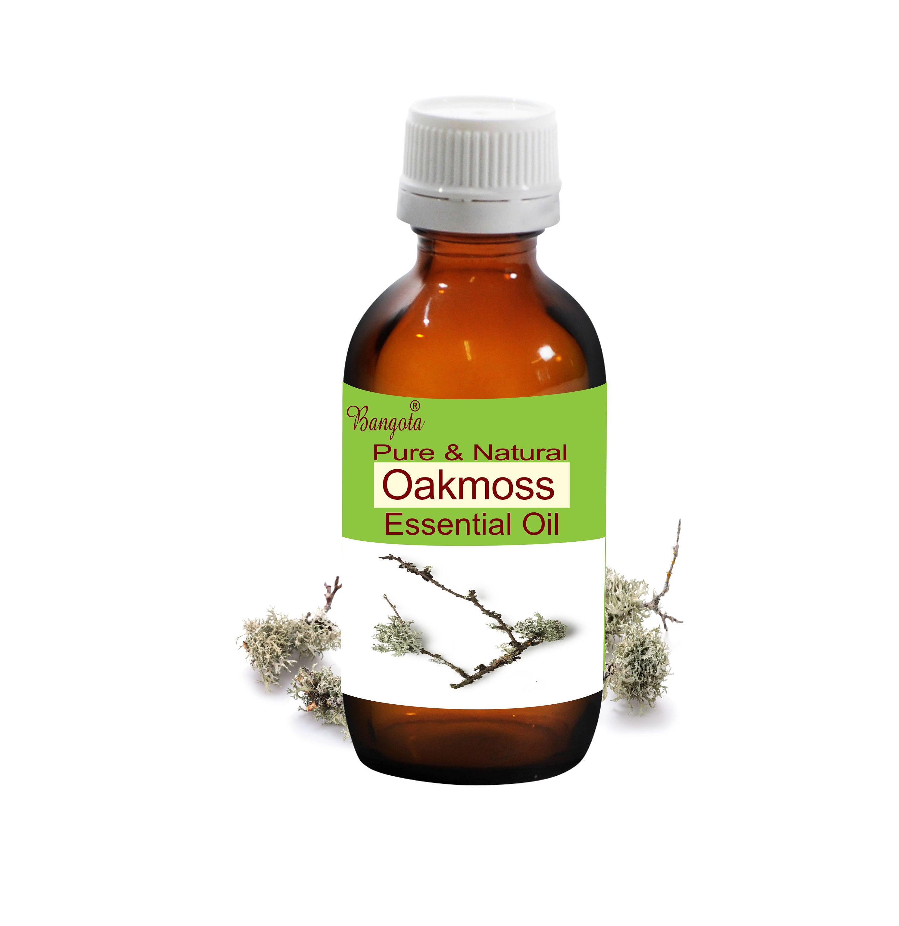 Oakmoss Absolute Essential Oil - 100% PURE NATURAL - Sizes 3 ml to 4 oz