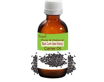 Schwarzkümmel (Kalonji) Öl Pure Nigella Sativa Haar Hautpflege von Bangota